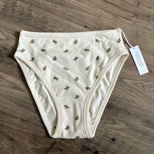 ARQ Misha Undies - NWT - Size Small - yellow calico